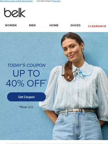 Belk Sale Announcement