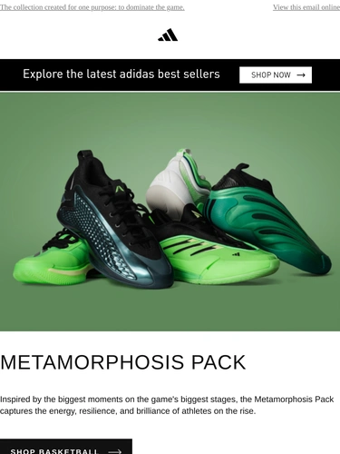 Adidas Sale Announcement