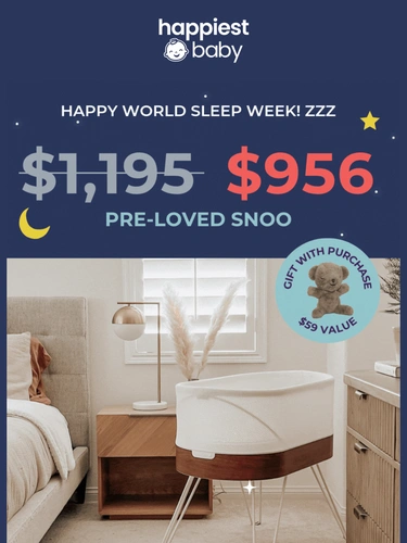 Happiest Baby Sale Announcement