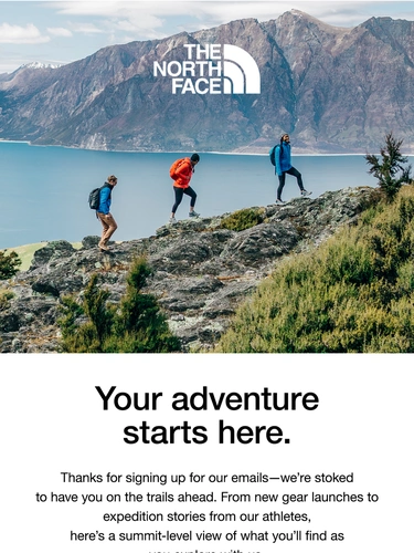 The North Face Newsletter