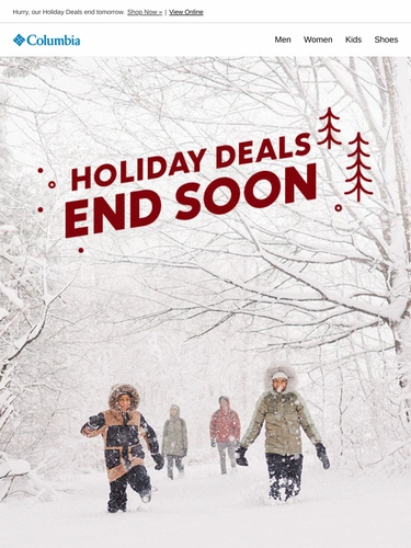 Columbia Sportswear Holiday Campaign