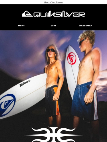 Quiksilver Sale Announcement
