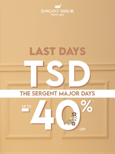 Sergent Major Sale Announcement